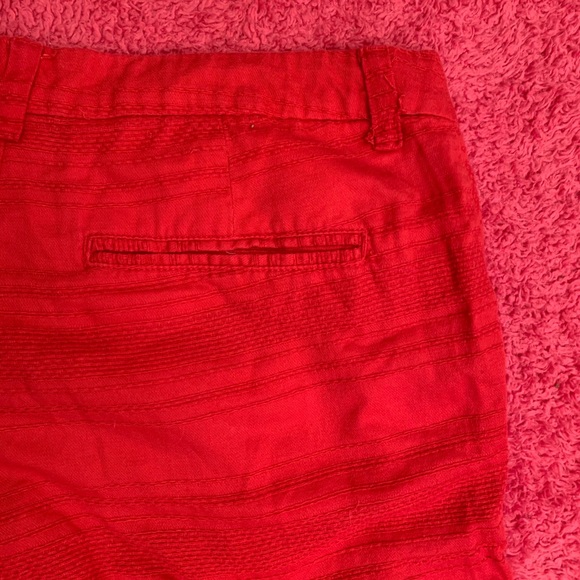 3/$7 Orange woman’s shorts - Picture 4 of 4